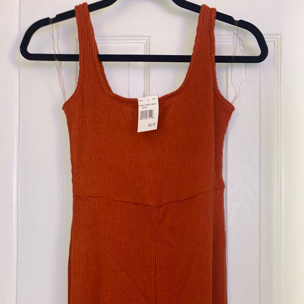 Ribbed full length bodysuit/catsuit